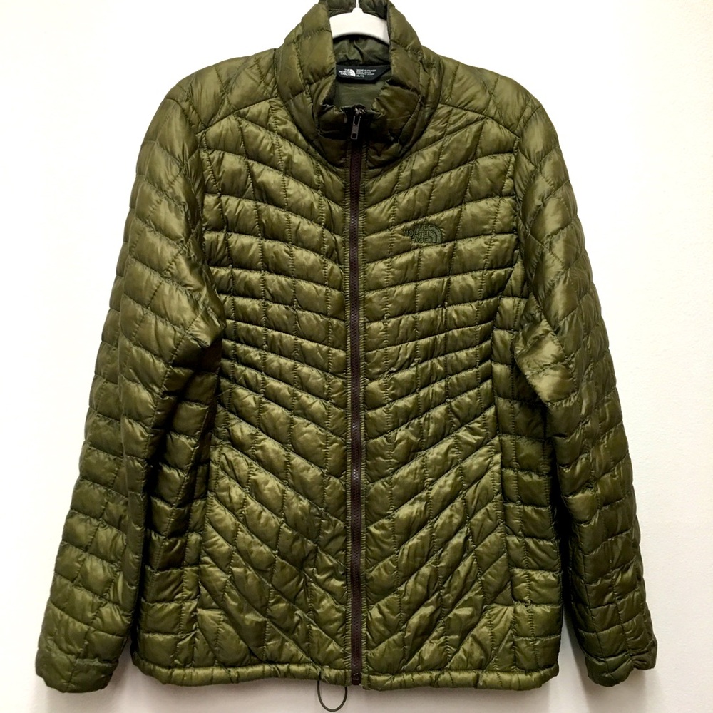 The North Face Lightweight Puffer Jacket XL Green Outdoors